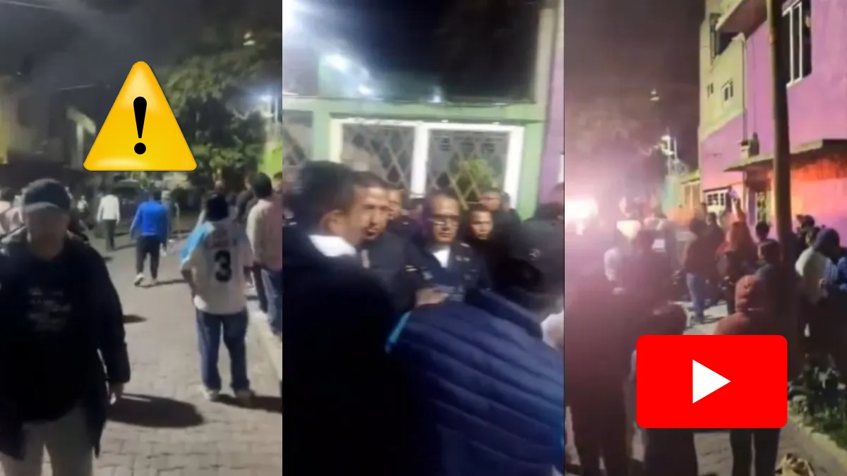 Elementos de la SSC intervinieron durante un linchamiento en Iztapalapa para evitar que vecinos hicieran justicia por su cuenta.