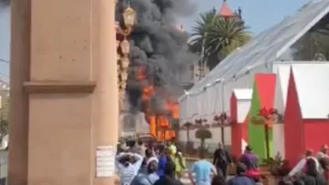 (VIDEO) Explosión causa un incendio en Tultitlán