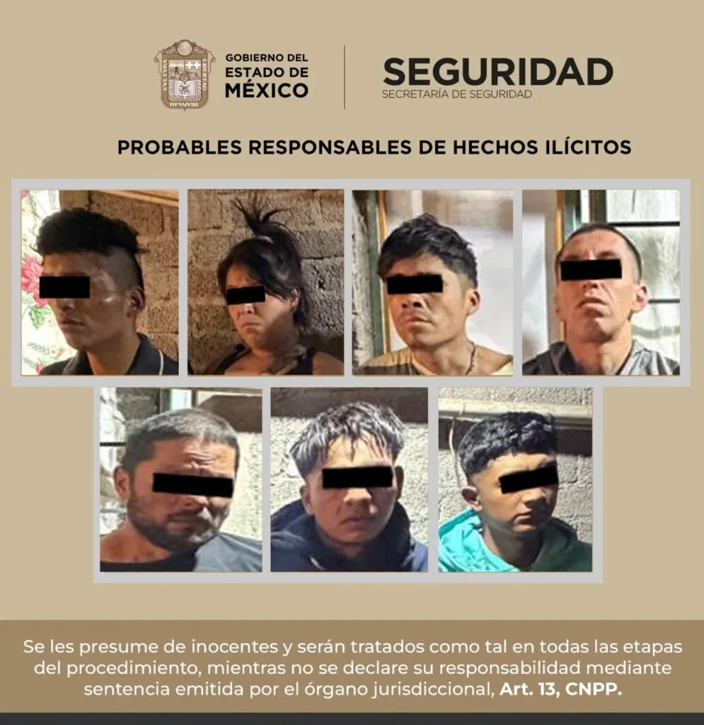 Rescatan a hombre secuestrado en Chimalhuacán y detienen a siete personas