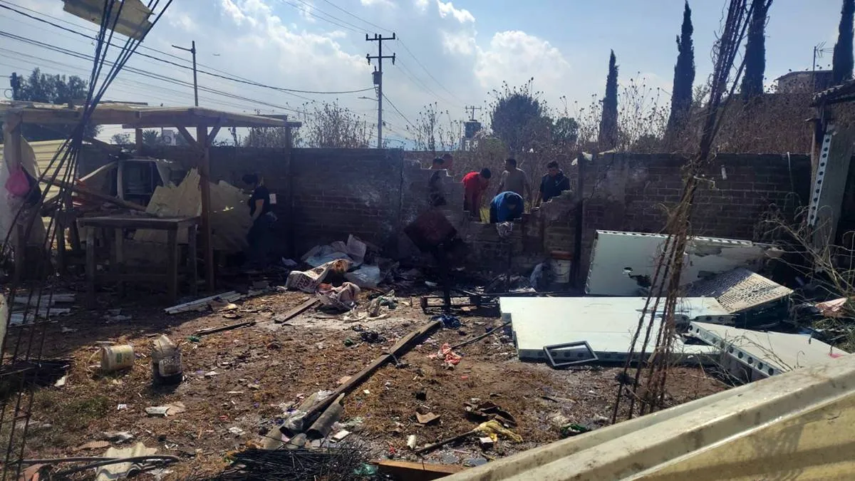 Explosión de pirotecnia en Tultepec deja dos heridos; entre ellos una niña[VIDEO]