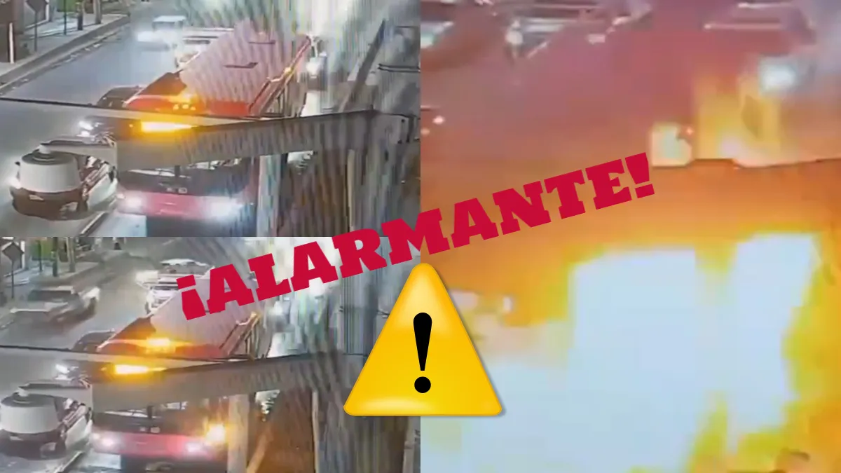 Un pasajero incendió un Mexibús Rosa en Ecatepec tras discutir con el conductor; vecinos y usuarios lo detuvieron antes de una tragedia.