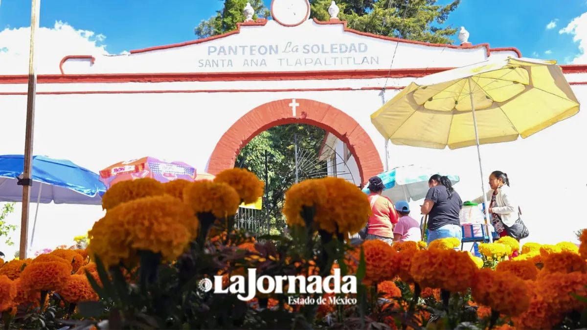 Preparan veladas en el panteón “La Soledad” en Toluca