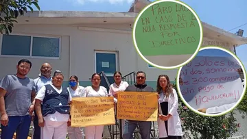 Trabajadores de salud protestan en el Valle de México. Aquí la razón