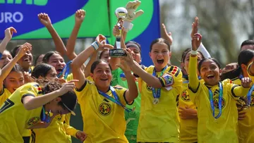 América Femenil Sub-16 gana la Copa Historias del Futuro de la Liga MX
