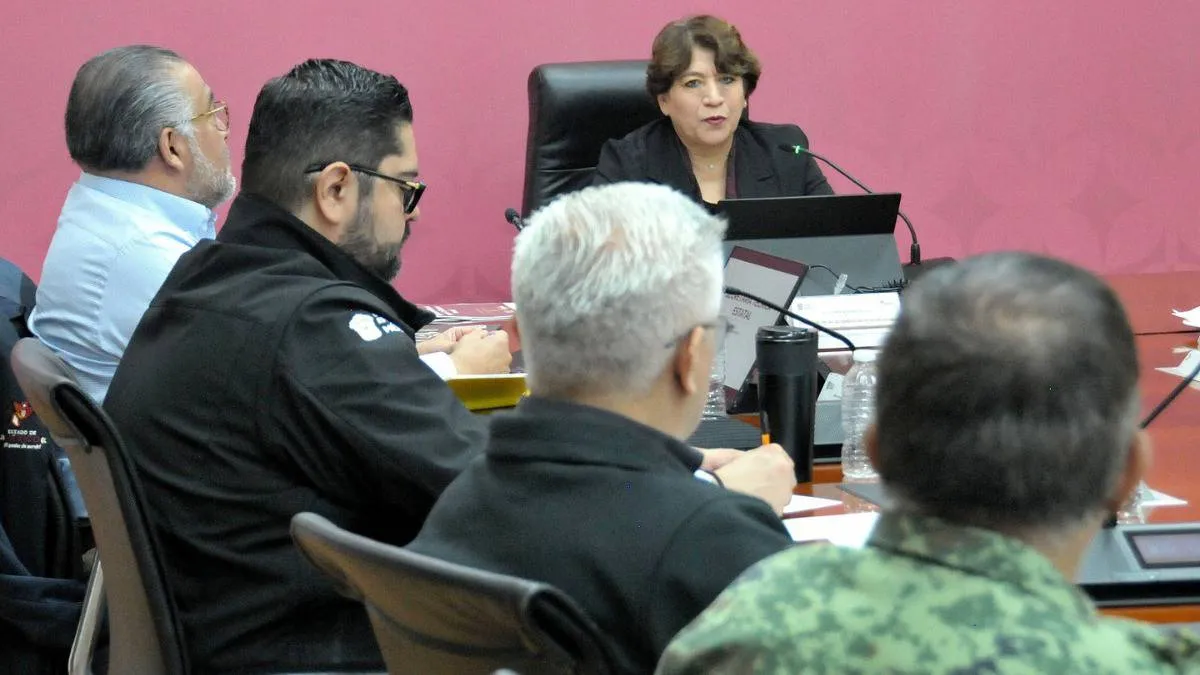 Continúan acciones para estrategias de seguridad: Delfina Gómez