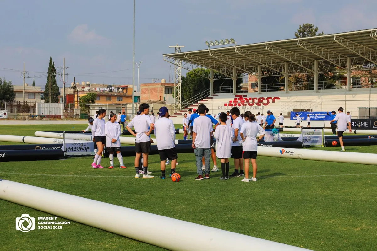 Texcoco reúne a 15 Escuelas del Deporte en jornada de evaluación futbolística