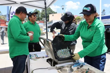 Colecta Huixquilucan tres toneladas de residuos electrónicos, plásticos y de cartón a favor del medio ambiente