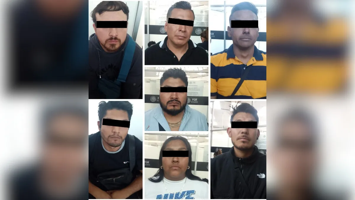 Policía de Ecatepec y Marina trasladan a penal de Nezahualcóyotl a extorsionadores