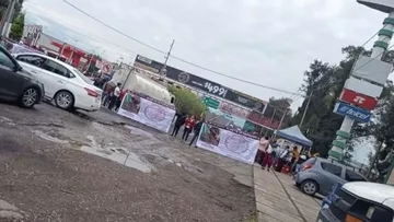 Vecinos de Ixtapaluca bloquean la carretera México-Cuautla hoy 6 de septiembre