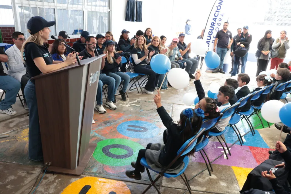 Mejora Huixquilucan jardín de niños con la construcción de tres nuevas aulas