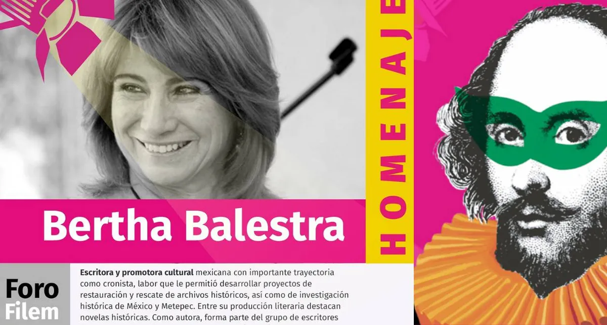 FILEM prepara homenaje literario a Bertha Balestra