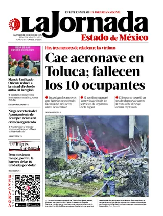 La Jornada Edomex | 16 de diciembre de 2025