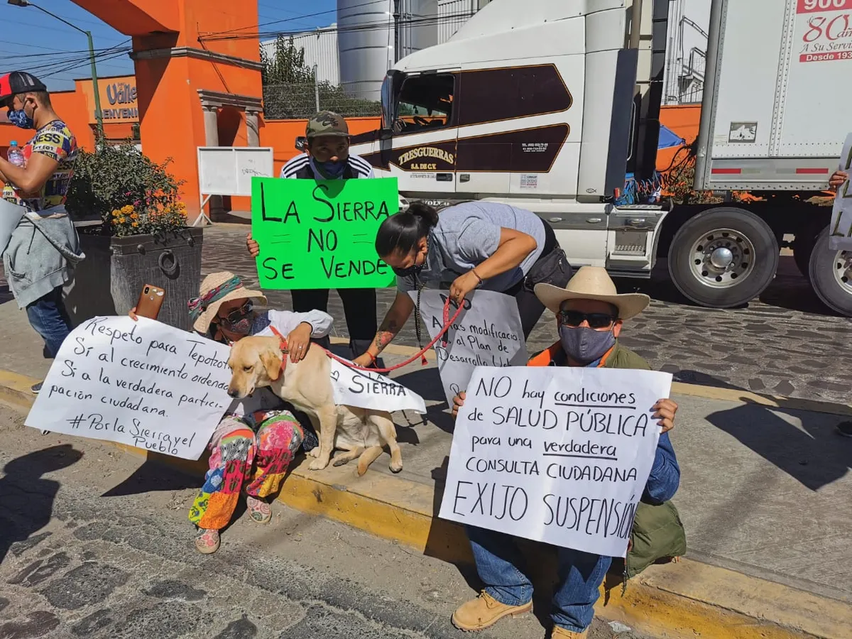 Rechazan cambio de uso de suelo de la Sierra de Tepotzotlán