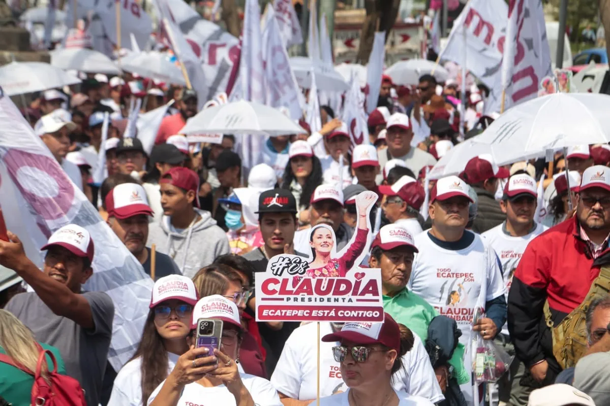Bloque de alcaldes mexiquenses reunió a 35 mil morenistas en inicio de campaña de Claudia Sheinbaum