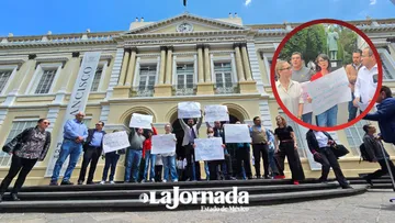 Profesores de UAEMéx protestan por resultado PROED 2026-2028