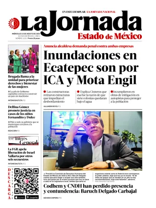 La Jornada Edomex | 13 de agosto de 2025