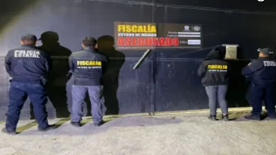 Al interior del inmueble fueron localizadas aproximadamente 30 toneladas de autopartes de diversas marcas.