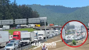 Continúa bloqueo en la México-Toluca este 3 de septiembre, ésta es la razón