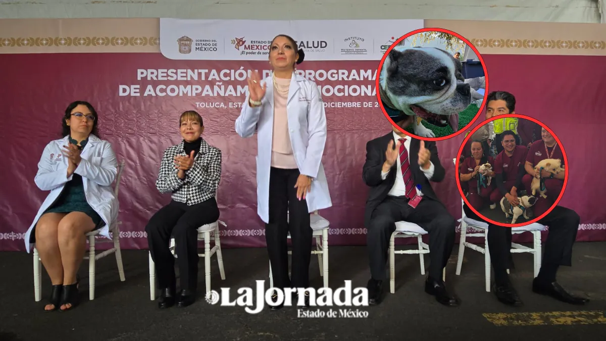 Edomex pone en marcha Programa Canino de Acompañamiento Emocional Infantil