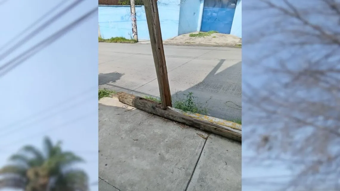Peligro mortal casetas telefónicas y postes de telefonía en Atizapán
