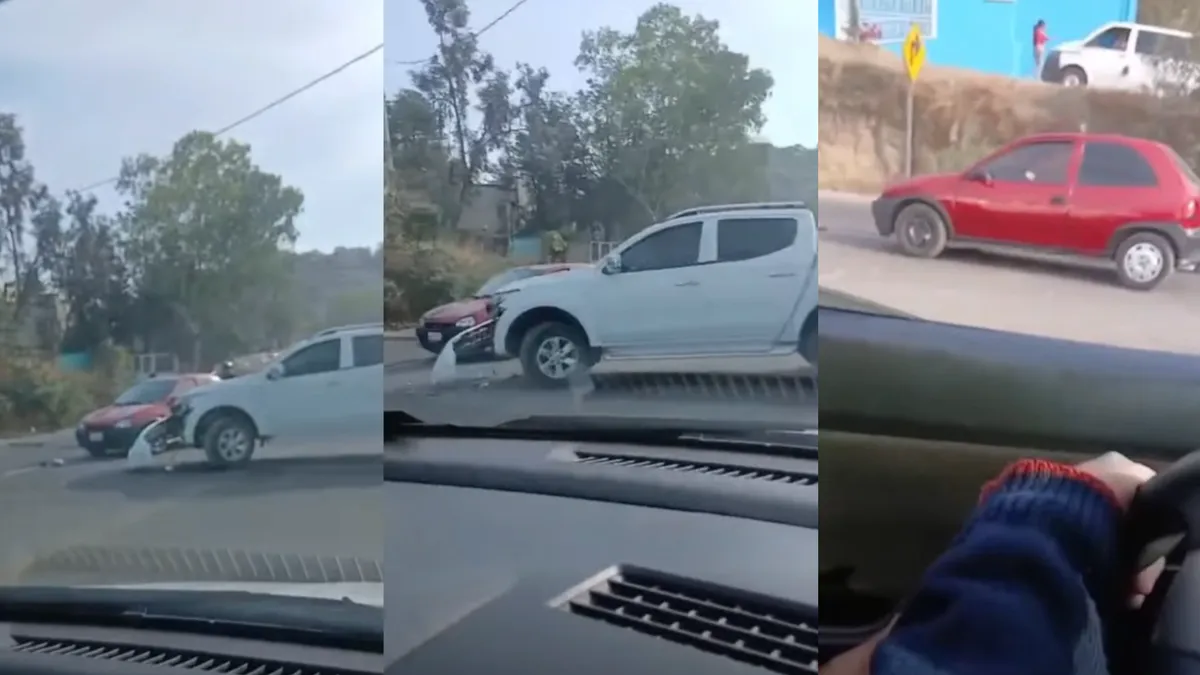 Accidente en Naucalpan provoca afectaciones viales en la zona El Castillo [VIDEO]