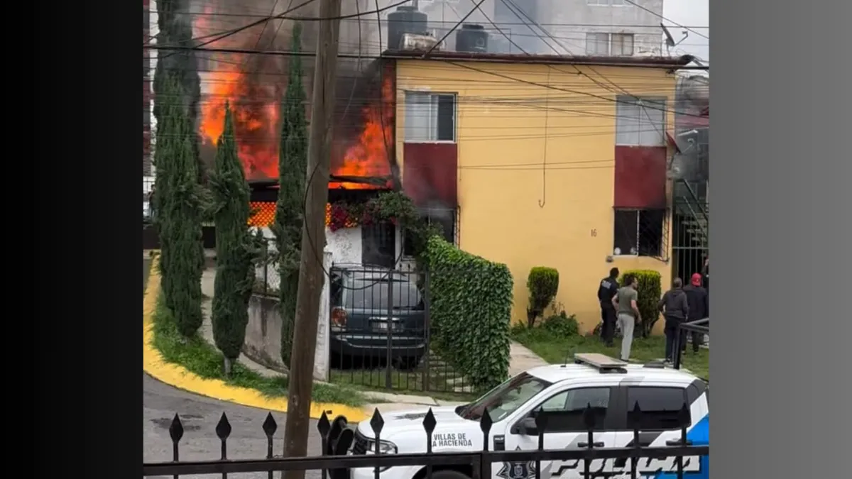 Incendio en Atizapán deja una mujer fallecida y dos lesionados graves