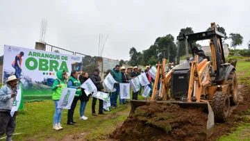 Plan de obra pública continúa con proyectos viales en comunidades de Almoloya de Juárez