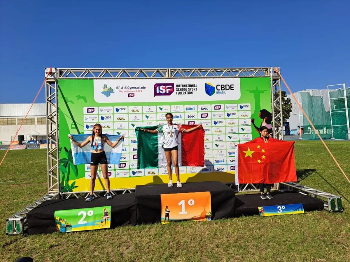 Cae el primer oro para México en Juegos Mundiales Escolares