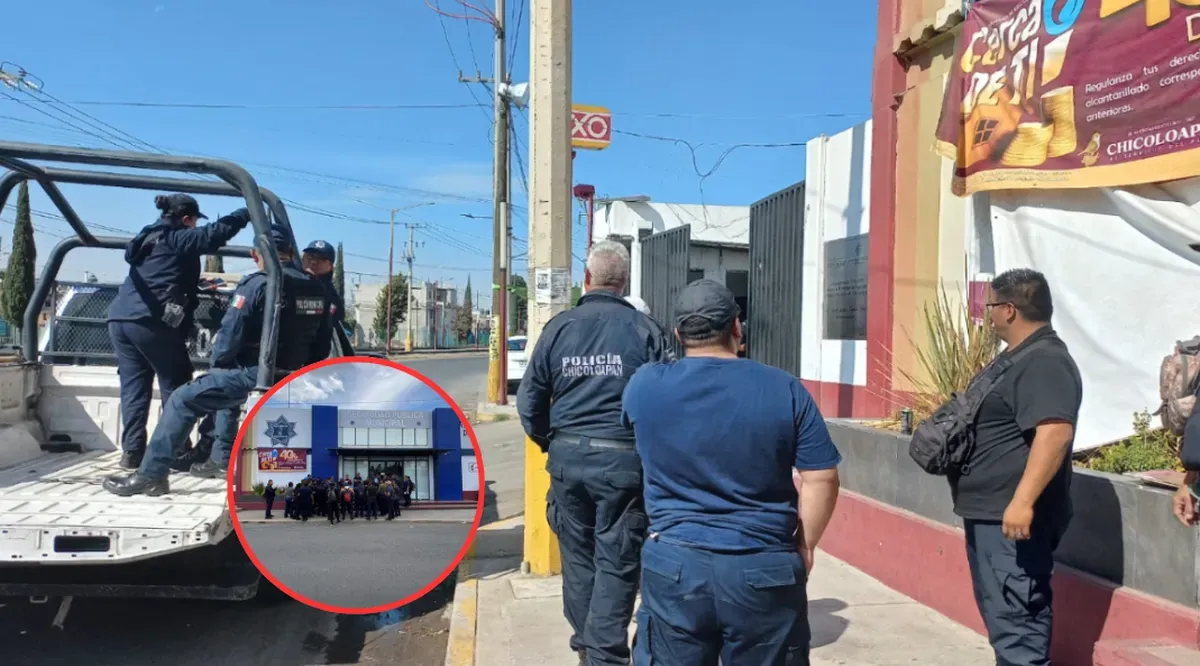 Investigan a 37 policías de Chicoloapan por presuntos abusos y corrupción