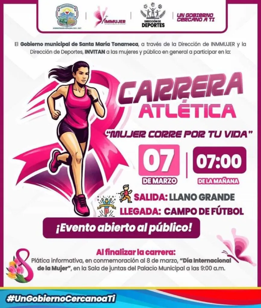 Carrera “Mujer corre por tu vida” causa indignación entre los habitantes de Oaxaca