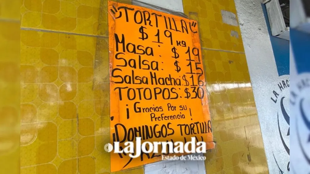 Consejo Rector de la Masa y la Tortilla descarta alza de precio en Edomex