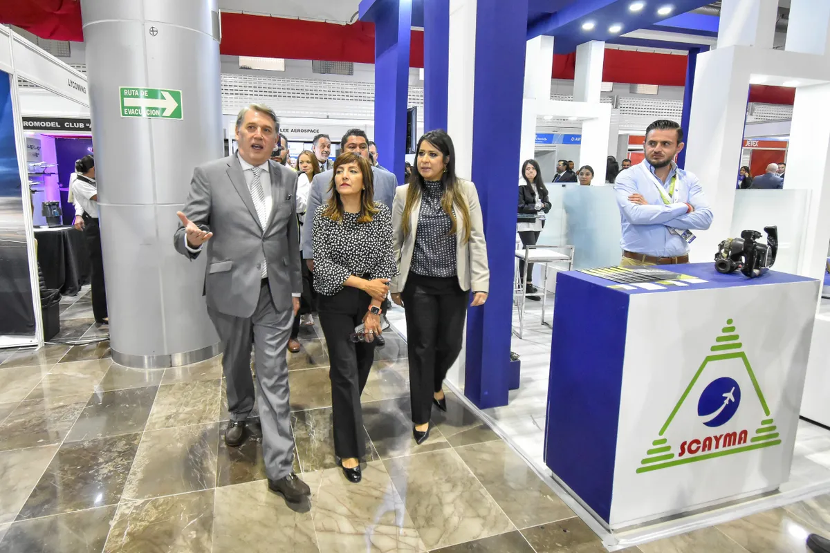 El Aeropuerto Internacional de Toluca "Adolfo López Mateos" (AIT), sede de la Aero Expo 2025.