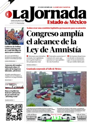 La Jornada Edomex | 09 de abril de 2026