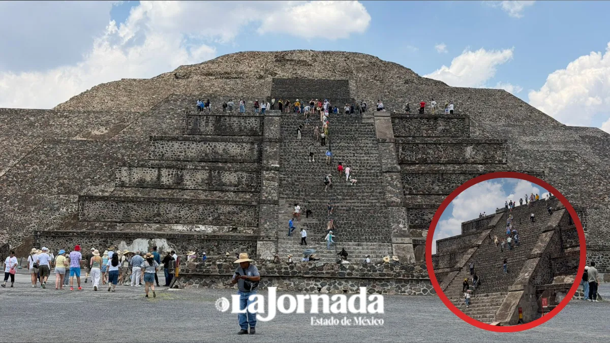 INAH descarta afectaciones a la Pirámide de la Luna tras tiroteo en Teotihuacán