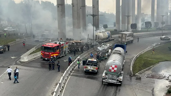 Expresa Sheinbaum su solidaridad con lesionados y fallecidos por explosión de pipa en Iztapalapa
