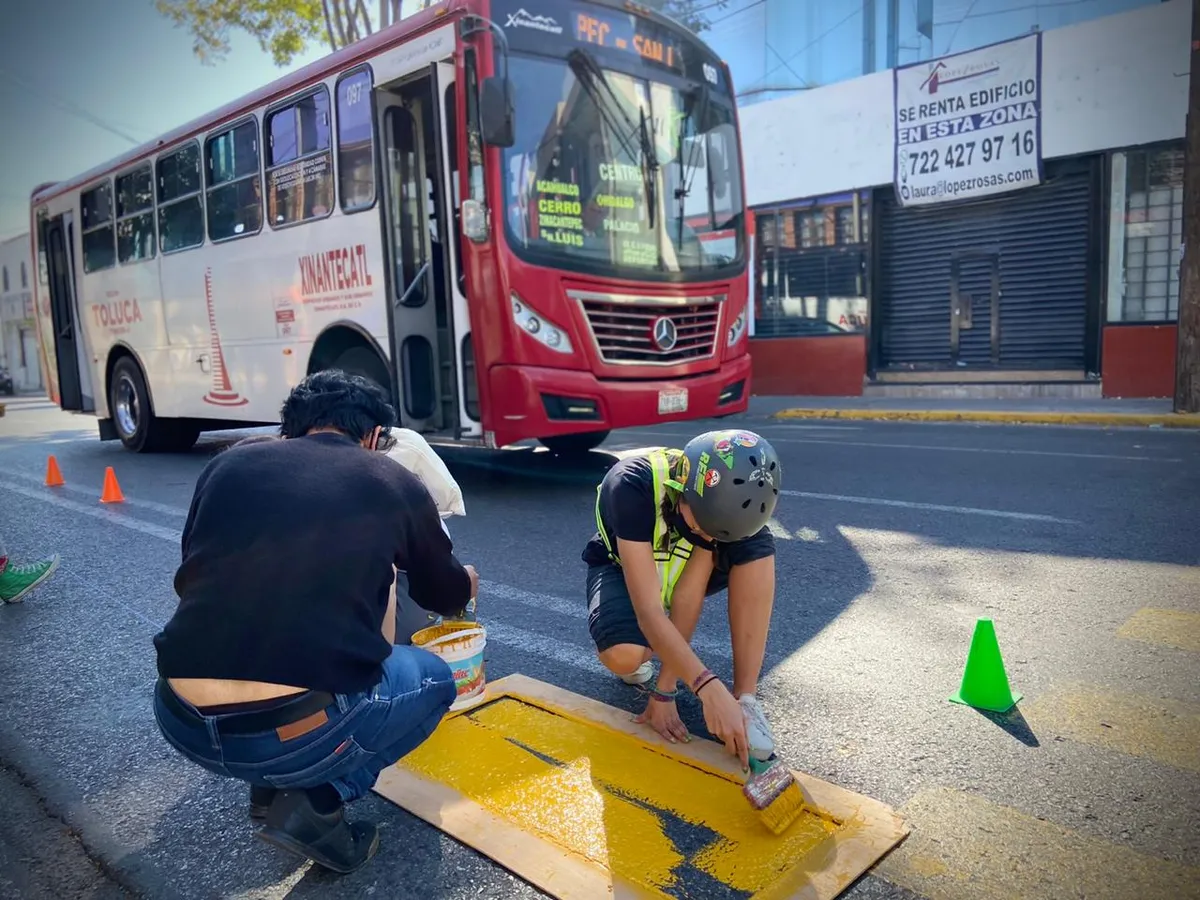 Ciclistas en Edomex
