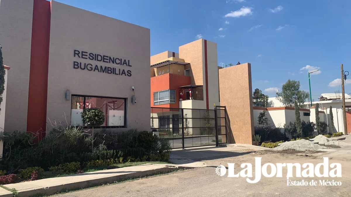 Residencial Bugambilias sin agua ni drenaje en Texcoco