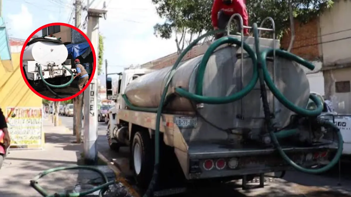Fuga de agua afecta a miles de personas en Tlalnepantla