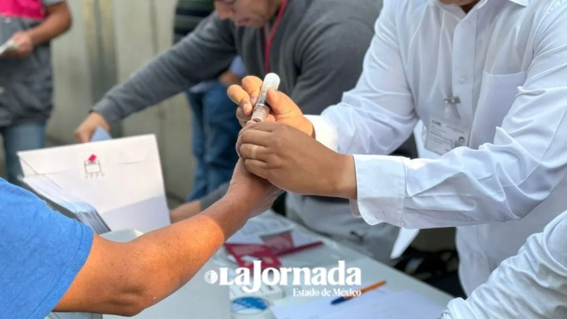 Votación anticipada termina en prisiones y 7% no participa