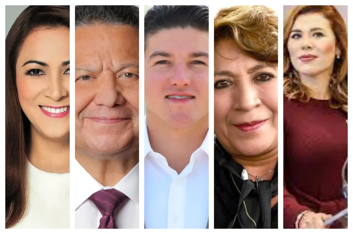 Demoscopia Digital: Tere, Julio, Marina, Samuel y Delfina en el Top 5 Gobernadores