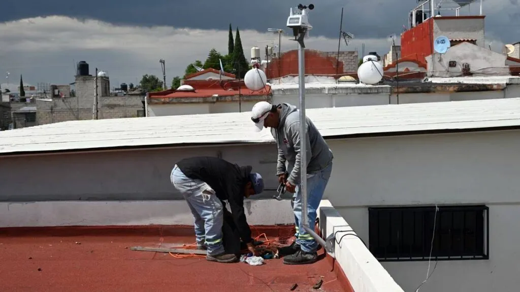 Tecámac instala estaciones meteorológicas para medir la lluvia