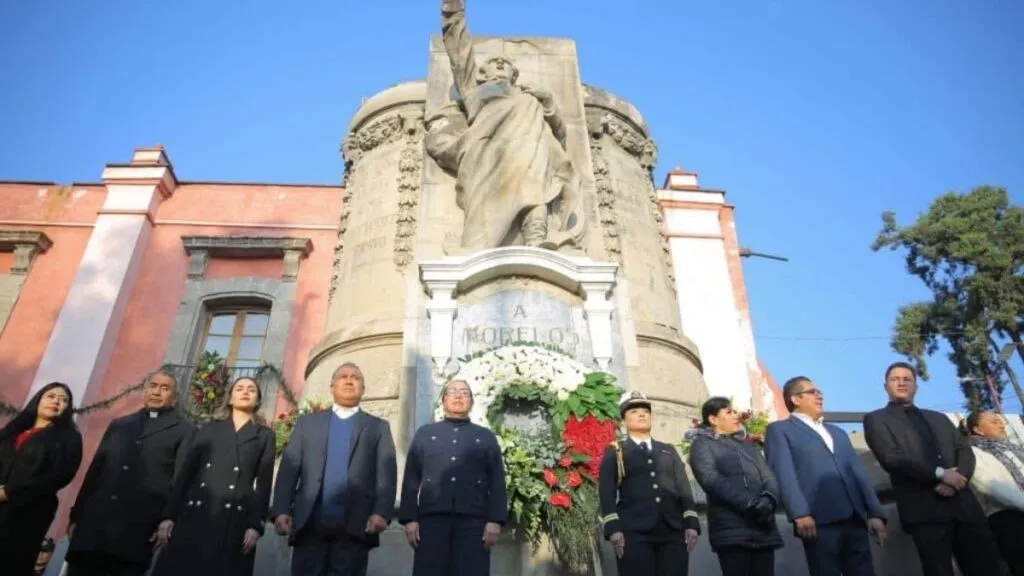 Ecatepec conmemora la muerte de José María Morelos con desfile