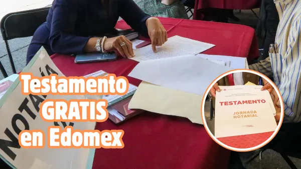 Notarios y abogados asesoran a mexiquenses en módulos móviles para tramitar testamento sin costo.