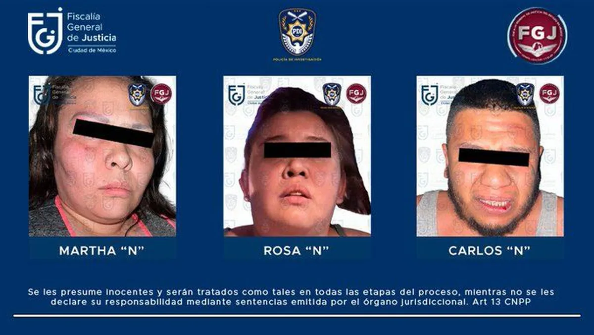 Detenidas tres personas acusadas de doble feminicidio y homicidio en Chicoloapan