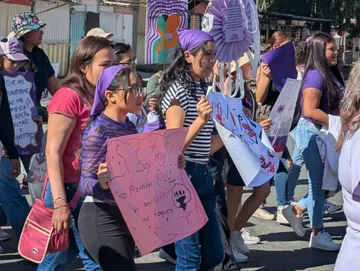 Mujeres de Cuautitlán Izcalli se suman a las manifestaciones por un país con igualdad