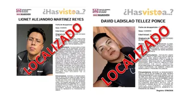 Localizan con vida a dos jóvenes mexiquenses desaparecidos en Chiapas