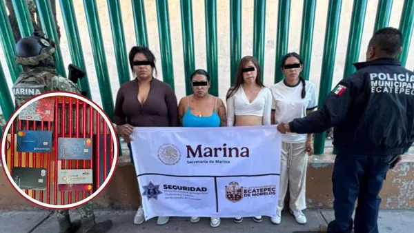 "Desplazadoras" intentan robar a adulta mayor y son detenidas en Ecatepec