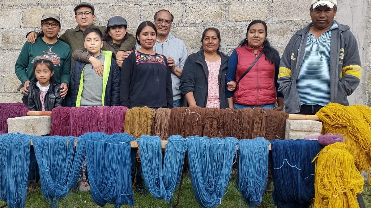 Tintes naturales son utilizados en artesanías mexiquenes