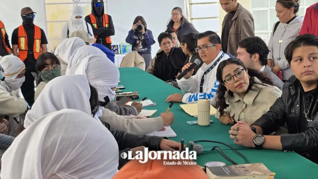 UAEMéx: #Potrogate Autoridades y Enjambre Estudiantil establecen cuarta mesa de diálogo