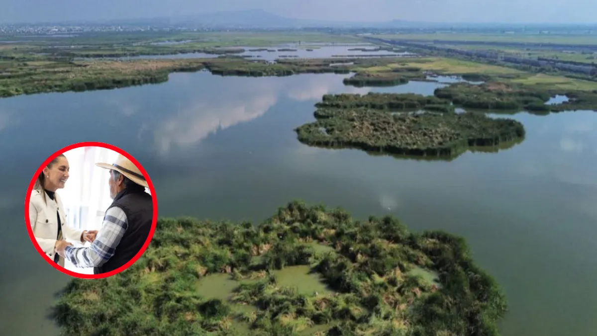 Sheinbaum confirma para 2026 el avance del plan ecohidrológico del Lago de Texcoco